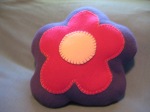 Flower Power Pillow (Many Color Combinations to Choose From)